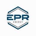 Basic RGB letter epr Royalty Free Stock Photo