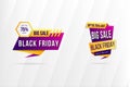 Black Friday big sale element banner Royalty Free Stock Photo