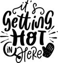It is Getting Hot Here Royalty Free Stock Photo