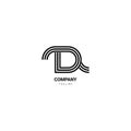 Monogram D logo has a professional meaning in creation and innovation.