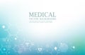 Abstract modern healthcare and medical vector background