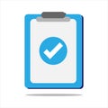 Check mark icon. Vector illustration