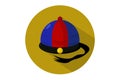 Chinese New Year Hat Icon Royalty Free Stock Photo