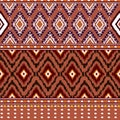 Pattern ethnic or ethno mexican southwest sty boho or navajo. vector geomentric has stripe folk, native of textile or lace. design