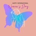 Basic RGB, international women's day Royalty Free Stock Photo