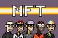 Cryptoapes NFTs collection. Viral NFT Royalty Free Stock Photo