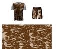 Abstract background vector for jersey camouflage suit