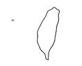 Taiwan - Hand-Drawn Map lllustration