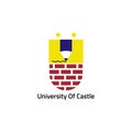 University Emblem Logo Like A Castle