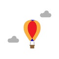 icon air balloon template design trendy Royalty Free Stock Photo