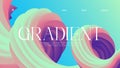 background abstract gradient bright colorful fluid lading page web design.