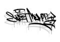 SWEET MEMORY word graffiti tag style