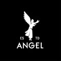 vector simple angel minimalist ,gabriel pray logo