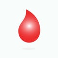 Blood Icon . Transfusion Symbol - Vector. Basic RGB