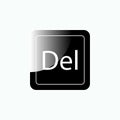 Delete Button Icon. Tuts, Remove. Royalty Free Stock Photo