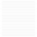 Blank lined paper sheet Royalty Free Stock Photo