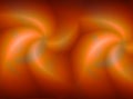 abstract background blur orange ripples smooth and shiny Royalty Free Stock Photo