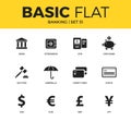 Basic set of Banking icons