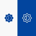 Basic, Setting, Ui Line and Glyph Solid icon Blue banner Line and Glyph Solid icon Blue banner