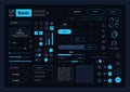 Basic system management UI elements kit