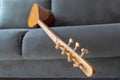 Basic Turkish folk music instrument baglama, saz