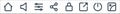 basic ui line icons. linear set. quality vector line set such as gallery, power off, share, lock, share, adjust, volume