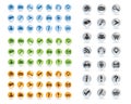 Basic web icons set #11 Royalty Free Stock Photo