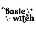 Basic witch. halloween lettering