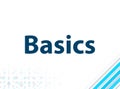 Basics Modern Flat Design Blue Abstract Background Royalty Free Stock Photo