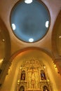 Basilica Altar Blue Dome San Fernando Cathedral San Antonio Texas Royalty Free Stock Photo