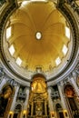 Altar Dome Santa Maria Montesanto Church Piazza Popolo Rome Italy