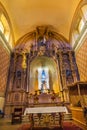 Basilica Altar Mary Statue Templo de la Compania Church Oaxaca Mexico