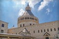 Basilica of the Annunciation, a Roman Catholic church in Nazareth Royalty Free Stock Photo