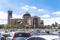 Aparecida cathedral in Sao Paulo, Brazil - External view