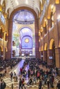 Aparecida cathedral in Sao Paulo, Brazil - inside view