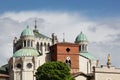 Basilica of Ars sur Formans Royalty Free Stock Photo