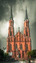 Bazilika z predpoklad z požehnaný panna v, poľsko 