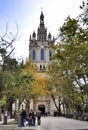 Basilica of Begona in Bilbao Royalty Free Stock Photo