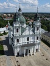 Basilica of the Birth of the Virgin Mary in CheÃâm in Poland Royalty Free Stock Photo