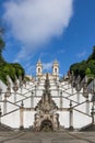 Basilica Bom Jesus do Monte (The Sanctuary of Bom Jesus do Monte), located in Braga, Portugal Royalty Free Stock Photo