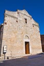 Basilica church of St. Basilio. Troia. Puglia. Italy.