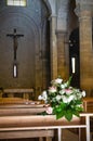 Basilica church of St. Basilio. Troia. Puglia. Italy.