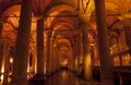 Basilica cistern Royalty Free Stock Photo