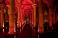 Basilica Cistern interior at Istanbul