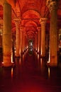 Basilica Cistern interior at Istanbul