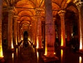 Basilica Cistern in Istanbul Royalty Free Stock Photo