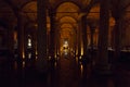 The Basilica Cistern in Istanbul is an old underground water reservoir build by Emperor Justinianus in 6th century, Turkey