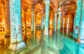 The Basilica Cistern - underground water reservoir