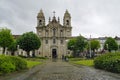 The Basilica Congregados in the center of Braga