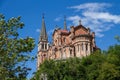 Basilica of Covadonga in Asturias Royalty Free Stock Photo